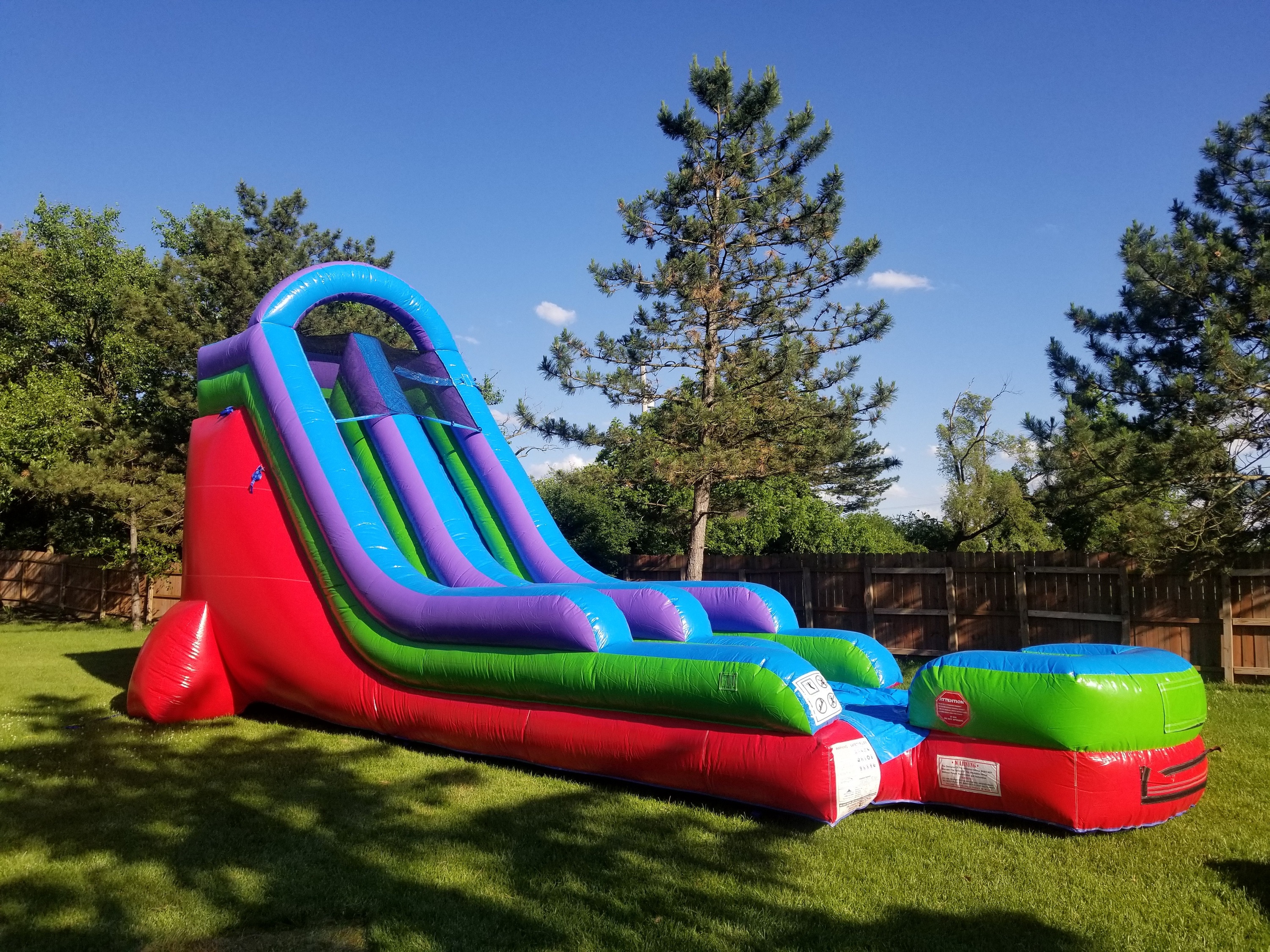 Dayton Inflatable Dry Slide Rental